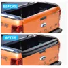 Exterieur accessoires Tail Gate Protector Tailgate Cover Guard voor Ford Ranger 2013 2013 2014 2015 Wildtrak Mat Black Car Styling