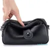 Borse da sera Borsa per cellulare in pelle da donna Mini Messenger Ladies 33 Cerniera a tre strati di grande capacità Morbida