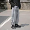 Pantaloni da uomo 2023 Primavera e autunno Gioventù Sciolto Semplice Tuta tinta unita Moda Casual Tutto-fiammifero Sport Nero/Grigio/Blu