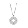 Ingénieux Boussole Pendentif Collier Designer Or Argent Plaqué Sud-Américain Femme Alliage Mans Colliers Pendentifs Chaîne Bijoux Sautoirs Accessoires Cadeau