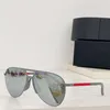 Neue Modedesign-Sonnenbrille 51X klassischer Pilot-Metallrahmen Retro-einfacher Stil leichte und einfach zu tragende UV400-Schutzbrille für den Außenbereich