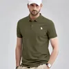 Erkekler İçin Polo Gömlekleri Kadın Tasarımcı T-Shirts Moda Yüz Harfleri Nakış Tee Sıradan İlkbahar Yaz Lüks Kısa Kol Boyut M-2XL 230G {Kategori}