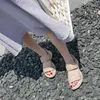 Sandals Summer Holiday Shoes Women Beach Sandals Soft Recied Women Handals Sickle W0