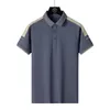 Herrpolos män sommar andningsbara mens lapptäckverksamhet kort ärm polo skjorta varumärke kläder manliga casual tee skjortor topp 4xl 230223