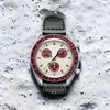 Moon Watch Mens Designer يشاهد Air King Bioceramic Moonswatches Ceramic Planet Movement Montre Limited Edition Master Wristwatches Quarz