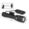 Jakt Scope Hunter ficklampa LED-ljus 1400 lumen LED-lampan med fjärrpress Switch Airgun-tillbehör för jakt CL15-0154