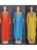 Vêtements ethniques Turquie musulmane Abaya Femmes Robe Ensemble 2 pièces Sequins en mousseline