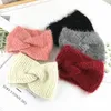 Hair Accessories Baby Headband Wool Knitted Headbands For Women Girl Winter Headwrap Children Turban Toddler Ear Warmer Hairband