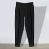 Pantaloni da uomo Pantaloni casual da uomo Chiusura lampo Piede con chiusura a zip Vita media Tasche laterali Taglio corto Tutto fiammifero Sottile Traspirante Harem Per Feste