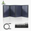 حقائب الظهر الشمسية القابلة للطي 100 واط IP66 مجموعة ألواح شمسية محمولة مع وحدة كفاءة 22 ٪ من MC-4 للتخييم في الهواء الطلق