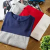 Pulls pour hommes Mode Tricots Jumper Manches longues Résistant au froid Chaud Automne Hiver Rayé Imprimé Blouse Pull