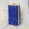 New Women Tassel Evening Clutch Bags Diamond Hasp Wedding Banquet Shoulder Bags Bling Sequins Wallets With Chain 9 Colors 230224