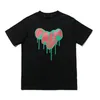 T-shirt en édition limitée Designer T-shirt mens femme porte 21 couleurs graffiti style ours lettres de poitrine de mode amoureux des vêtements de sport