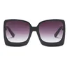Sunglasses Luxury Brand Designer Shades Oversized Sun Glasses Dark Black Fashion Glasses Women Square Sunglasses With T Letters G230223