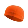 Czapki rowerowe Gobygo 1PAIR CAP Solidny kolor Wygodne oddychanie miękkie na zewnątrz bieganie wędrówki HATS Elastyczne sportowe nakrycia głowy