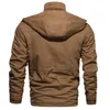 Giacche da uomo Giacche invernali interne in pile da uomo Cappotti Cappotti spessi con cappuccio Cappotti termici più spessi Giacche militari maschili Parka Taglia S5XL 230224