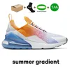 Mit Box 270 Herren Laufschuhe Designer Sneakers Triple Black Dusty Cactus Habanero Red White Lime Light Bone Hot Punc Sommer Farbverlauf Damen Herren Sporttrainer