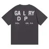 Herren T-Shirts Designer Galleryes Depts Shirt Alphabet Print Trendy Trend Basic Fashion Loose Short T-Shirt Halbarm Teeshkkk98w7ahgj