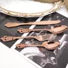 Dinnerware Sets Drmfiy Western Vintage Set Stainless Steel Tableware 4Pcs Knife Fork Tea Spoons Cutlery Kitchen Home Flatware