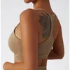 Completo da yoga CHREIFIT Reggiseno nudo Top a forma di I Bella schiena Fitness Gilet antiurto Intimo sportivo da corsa ad asciugatura rapida da donna