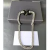 Chokers hänge halsband alyx hjälte kedja halsband män och kvinnor par alyx metall spänne 9sm halsband hip hop hög kvalitet alyx flod länk 230223