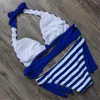 Mulheres femininas Bandea Halter Sexy Women Bikini Confir