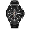 Avanadores de pulso Cagarny Top Mens Quartz assiste