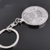 Anneaux clés 50 ans Super perpétuel calendrier Key Chain Bottle Opender Key Rings Astrology Keychain Party Gift Hateder Gift Jewe