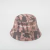 Chapeau de bassin Cap Lulus Tie-Dye Bucket Hats avec logo Spring Automne Cotton Pisherman CAP FEMME FEMME CAPS SUM