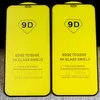 9D gehärtetes Glas Full Courage Displayschutzfolie für iPhone 14 13 12 11 Pro max 7 8 PLUS Samsung A73 A53 A33 A23 A14 5G MOTO G Play mit Paket