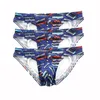 Underpants 3PCS/Lot Mens Sexy Underwear Strings Low Rise Breathable Swimwear Male Homme Panties Bikini Briefs Men's Lingerie