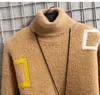 Camiseta masculina 5806 preto azul bege khaki Mink Velvet Sweater Men Turtleneck Pullove Man Slim Mohair Warm malha 230223