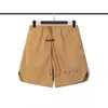 Men's Pants Designer Top Quality Fog Shorts Nylon and Women's Streetwear Fashion Reflective Loose Drawstring Knee Length Pants6w2s