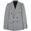Ternos masculinos blazers homens blazer slim fit 2023 britânico estilo masculino masculino casaco casual casual casual masculino casaco social