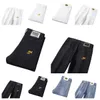 Men's Jeans Spring Summer Thin Slim Fit European American High-end Brand Small Straight Double F Pants KF9927-1