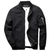 Men's Jackets Brand Jacket Men Casual Spring Autumn Slim Fit Softshell Flight Bomber Mens O-Neck Lightweight Coats 5XL ClothesMen's