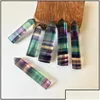 Arts And Crafts Gifts Home Garden Natural Colorf Fluorite Quartz Tower Crystal Point Chakra Reiki Obelisk Wand H Dh8Uw