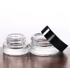 Großhandel Klar-/Milchglasgläser, Kosmetikdose mit innerem PP-Liner für Handgesichtscreme, Lippenbalsam, Lotion 3 g, 5 g, 7 g