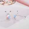 Hoepel oorbellen vrouw schattig zoete creatief oor piercing draaischroef neusmanchetten bungelende kleine hoepels voor vrouwen