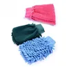 Gant Gant De Lavage De Voiture Outils De Nettoyage Chenille Doux Et Épais Microfibre Ménage Nettoyant Détaillant Éponge Détail Brosse Propre Drop Del Dh4He