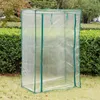 100x50x150cm Portable Garden conservatory cover PVC greenhouse breeding seedlings wind insulation plant Tent(Without Iron Stand)