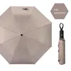 Parapluies Simple Mode Business Sun Parapluie Pliant Protection Anti UV Parasol Coupe-Vent Hommes Et Femmes