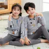 Pajamas Baby Boys Girls Autumn Long Sleeves Children s Clothing Sleepwear Cotton Pyjamas Sets For Kids 2 4 6 8 10 12 Years 230224