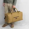 NEW Duffel Bags Unisex Soft Canvas Handbag Travel Bag Large Capacity Duffle Bag Suit for Trolley Case Storage Cloth Tool Luggage Tote Bag Xa583f 230223