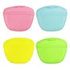 Dog Car Seat Covers Treat Bag Puppy Treats Silicone Pouch Magnetic Closure For Walking Hiking