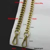 Bag Parts Accessories 13mm 10mm Fashion Rainbow Aluminum Iron Chain Bags Purses shoulder Straps Accessory Factory Quality Plating Cover Wholesale 230223