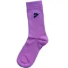 New Hook Letter Socks Thin Mid-Calf Length Socks for Men and Women Outdoor Sports Sock for Running