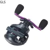 Baitcasting Reels 2023 GLS Metal Spool Reel 7.2: 1 -verhouding 8kg Max Drag Comfortabele grip Visaccessoires