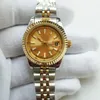 Armbandsur 28mm lyxarmband Lady Gold Brand Simple Dress Ladies Watch Women Watches Quartz Clock Relogio Feminino