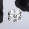 Wedding Rings Punk Cool Hiphop Elephant For Women Girl Simple Open Finger Trend Wholesale Jewelry Party Gift